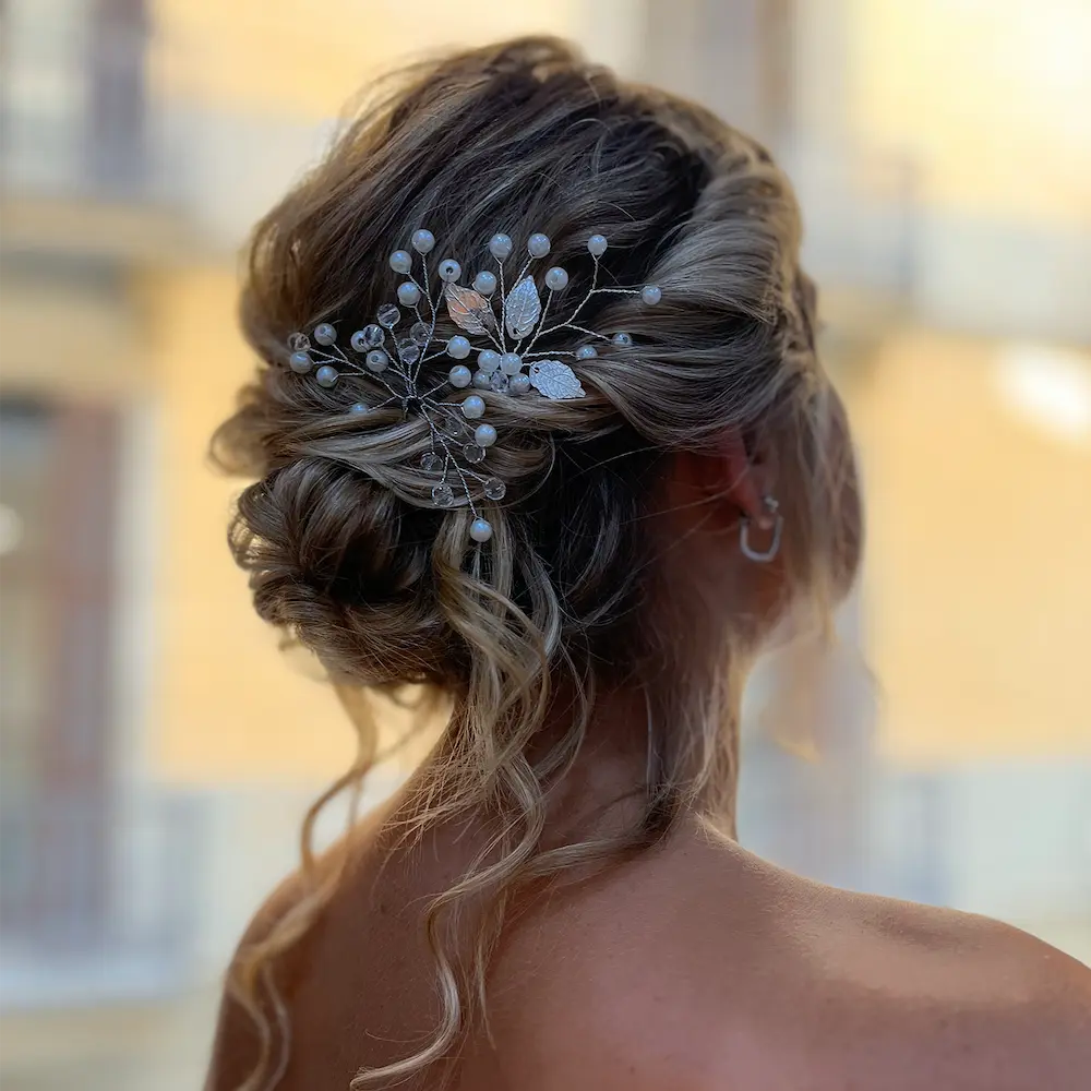 Peinado-novia-trenza-recojido-Barcelona